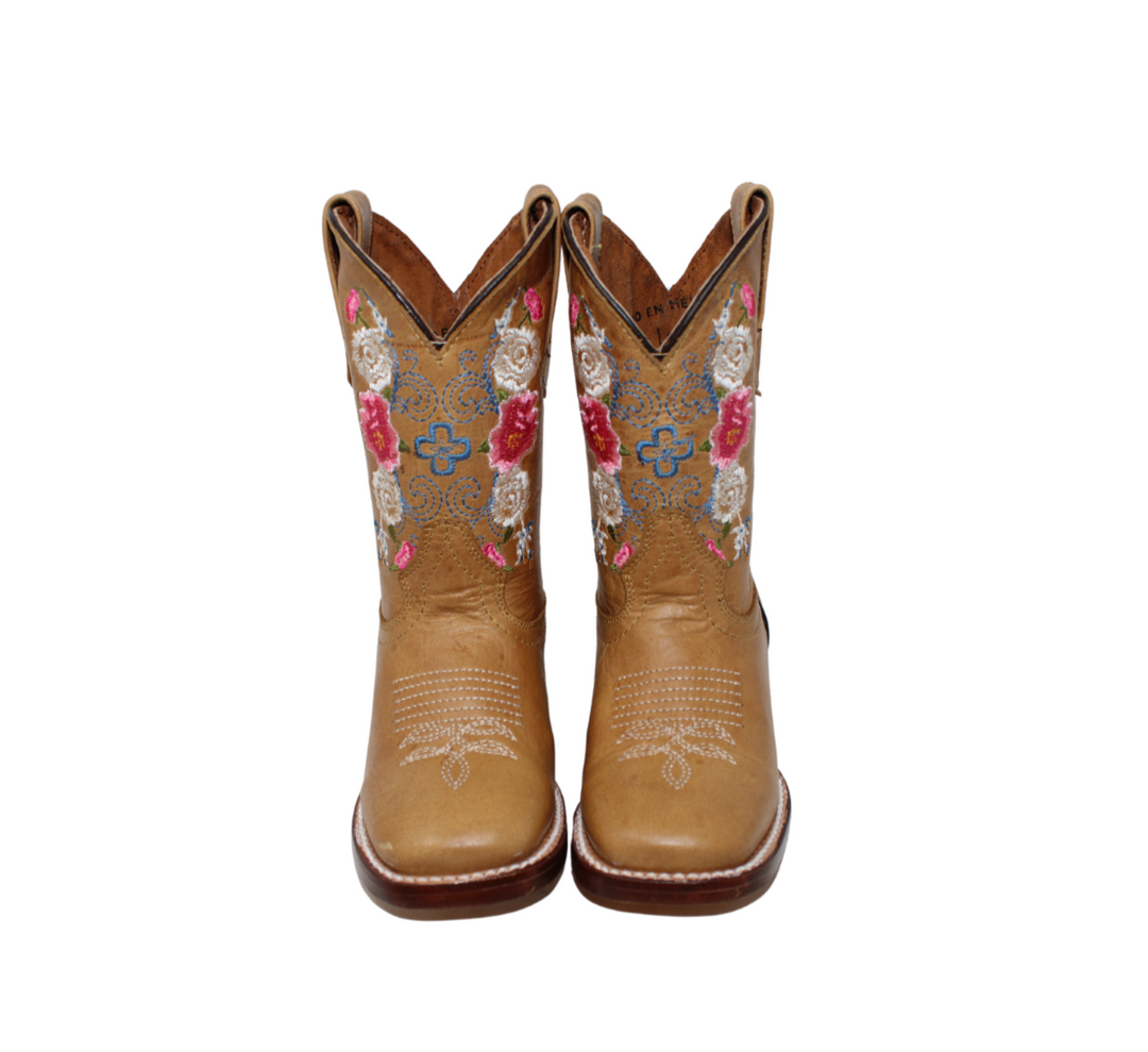 Carla Floral Kids Boots