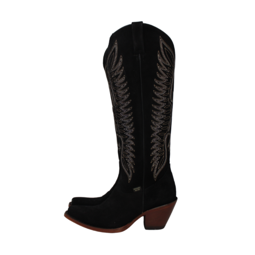 Aurelia Black Tall Boots