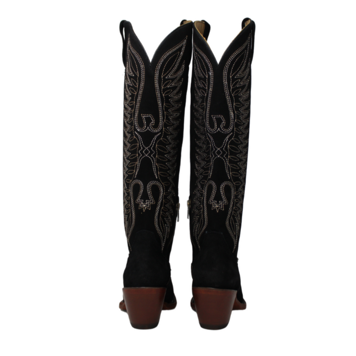 Aurelia Black Tall Boots