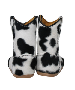 Annalise Cow Baby Boots