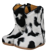 Load image into Gallery viewer, Annalise Cow Baby Boots
