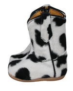 Load image into Gallery viewer, Annalise Cow Baby Boots
