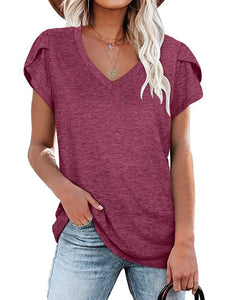 Kim V Neck Tee