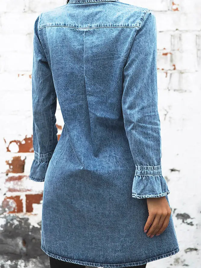 Christy Denim Shirt Dress