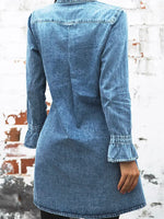 Load image into Gallery viewer, Christy Denim Shirt Dress
