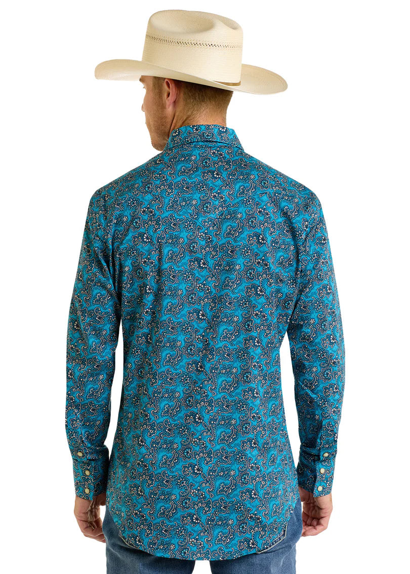 Wesley Long Sleeve Print Shirt