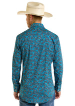 Load image into Gallery viewer, Wesley Long Sleeve Print Shirt
