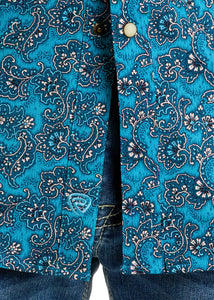 Wesley Long Sleeve Print Shirt