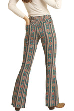 Load image into Gallery viewer, Chanti Aztec Flare Jeans
