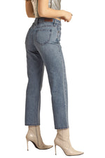 Load image into Gallery viewer, Arizona Studded Crop Jeans
