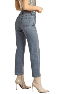 Arizona Studded Crop Jeans