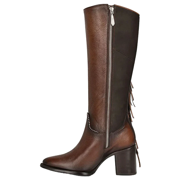 Jazzlyn Cuadra Fringe Tall Boots