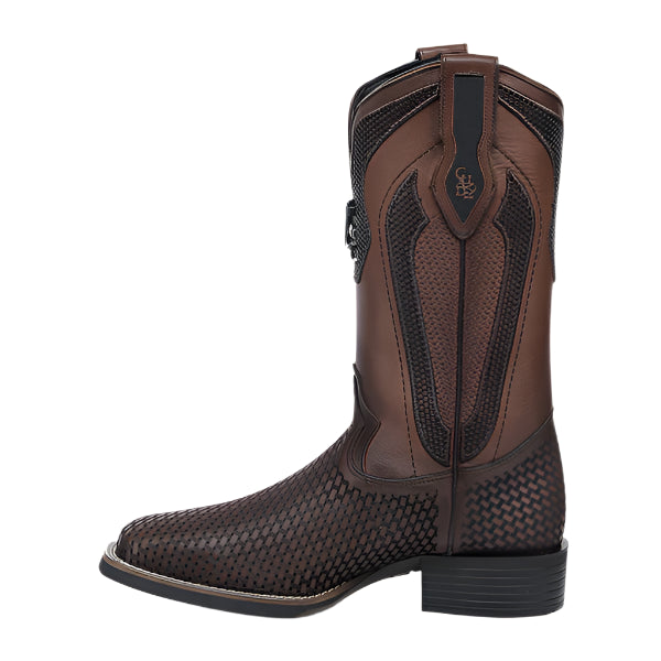 Grover Honey Embroidery/Laser Boots