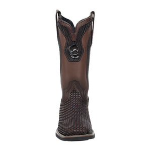 Grover Honey Embroidery/Laser Boots