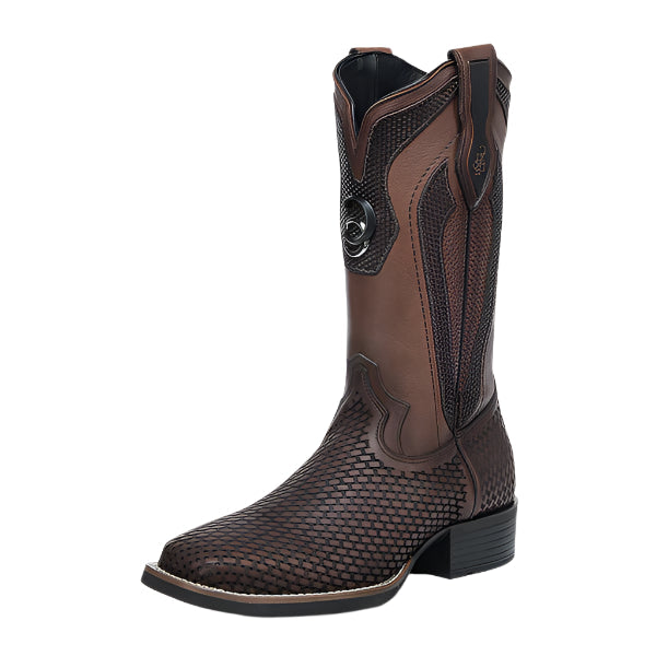 Grover Honey Embroidery/Laser Boots