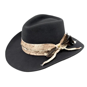 Mirando Distressed Band Felt Hat