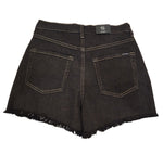 Load image into Gallery viewer, Daisy Cow Hide Denim Shorts
