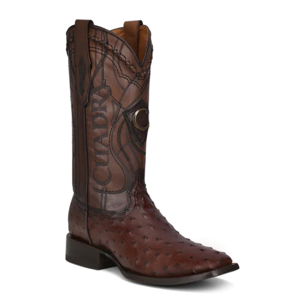 Samuel Cuadra Ostrich Laser Boots