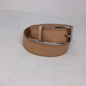 Chad Plain Leather Belt