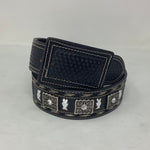 Load image into Gallery viewer, &quot;Canyon&quot; 3 Stone/Braided Horsehair Belt
