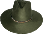 Load image into Gallery viewer, Deception Pinched Flat Brim Western Hat
