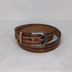 “Rudy” Leather Stamp Belt