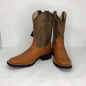 “Jordan” Leather Cowboy Boot