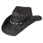 Load image into Gallery viewer, Alabama Straw Drifter Cowboy Hat
